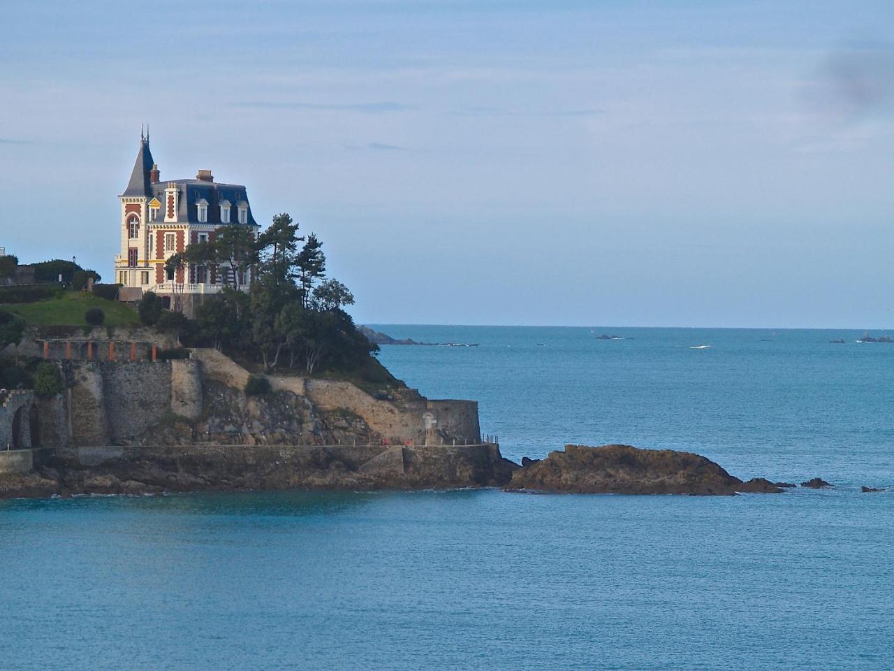 Le Nautilus, Saint malo, Les Bas Sablons Apartment Luaran gambar
