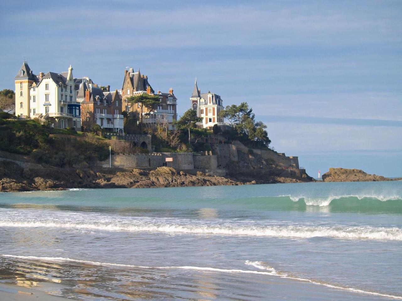 Le Nautilus, Saint malo, Les Bas Sablons Apartment Luaran gambar